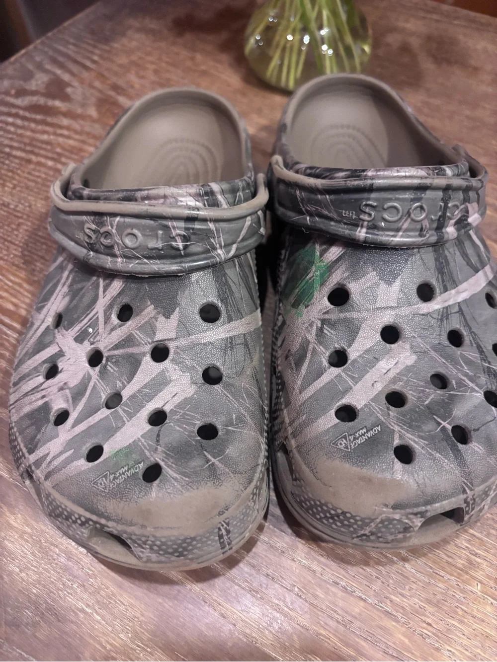 CROCS Kids Water Shoe Clog in Camo